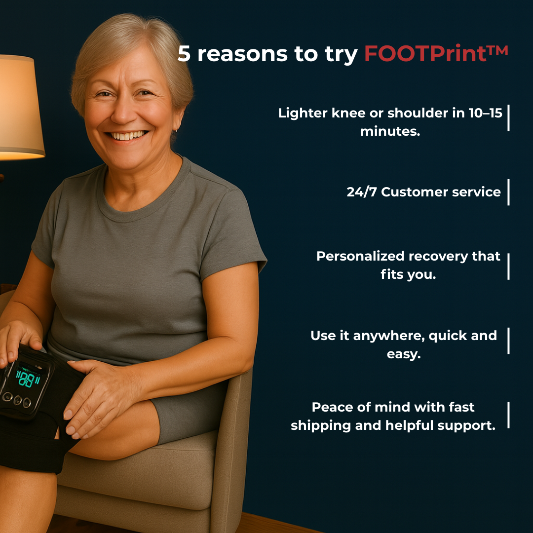 FOOTPrint™ Pad - Fix Weak Knees From Home