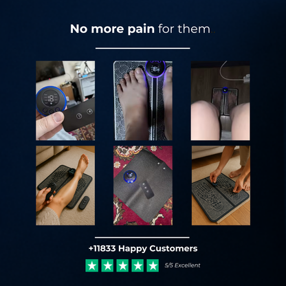 Masajeador de pies FOOTPrint™ EMS para relajación 