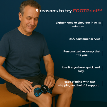 FOOTPrint™ Patch EMS - Fix Weak Neck/Back From Home